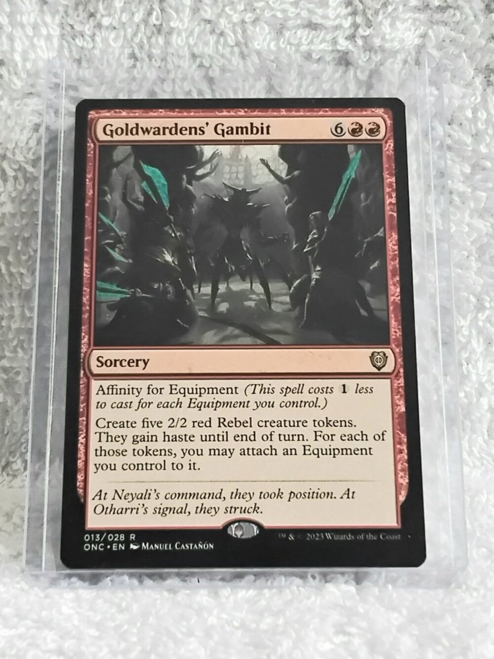 5/$20 Mint 2023 MTG Goldwardens' Gambit Rare Card 013/028 Deckmaster!!